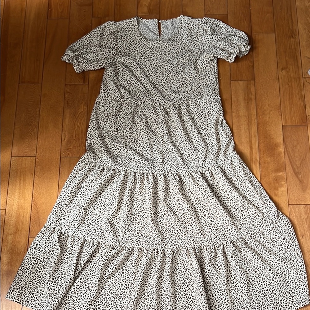 SHEIN Léopard print Maxi Dress
